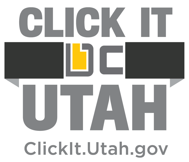 Logo for Clickit.utah.gov