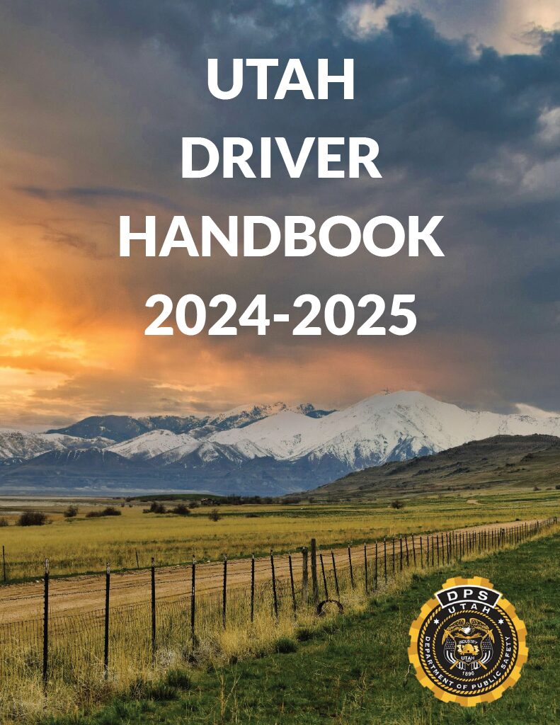 Cover of the Utah Driver Handbook 2024-2025