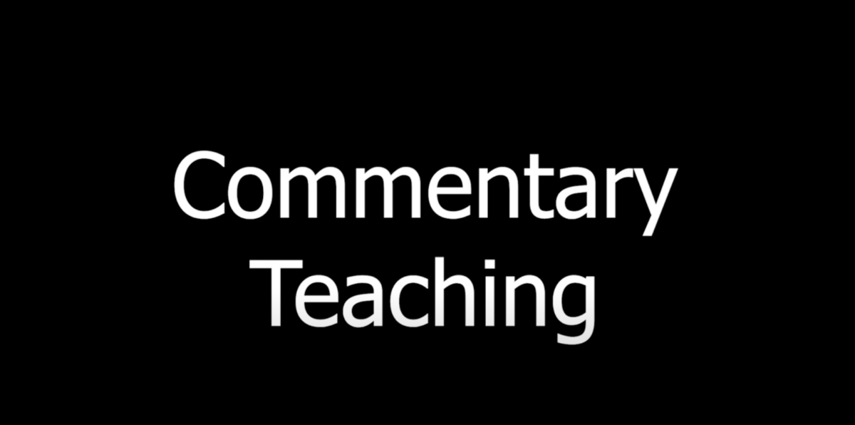 Commentary Teaching